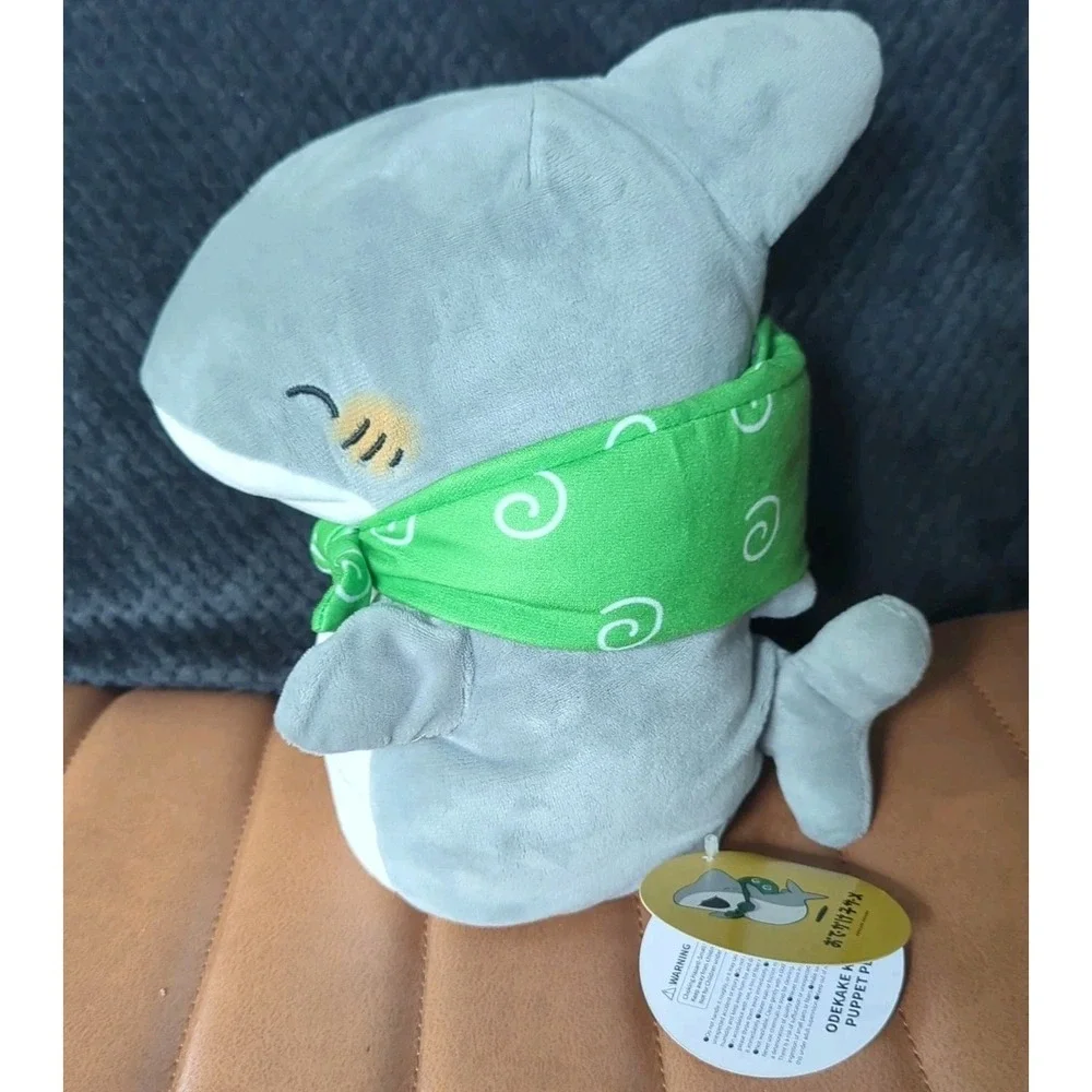 Odekake Kozame Shark Big Puppet Plush Toy  Fukuya Penguinbox Anime Plus Nwt Rare